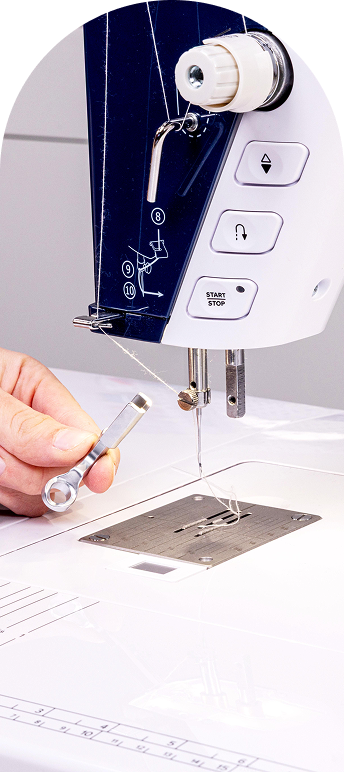 Slide magnetic needle plate