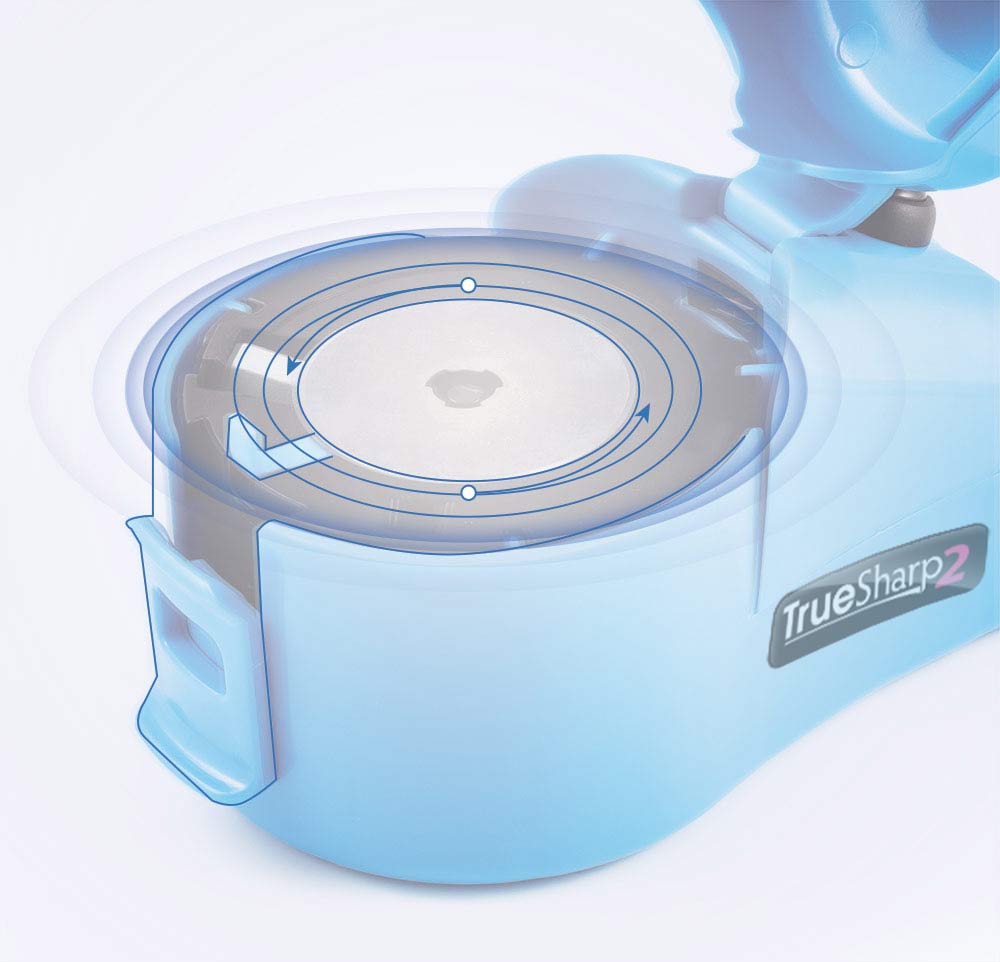TrueSharp 2 Electric Rotary Blade Sharpener The Grace Company