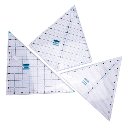 TrueCut Triangle Quilting Ruler